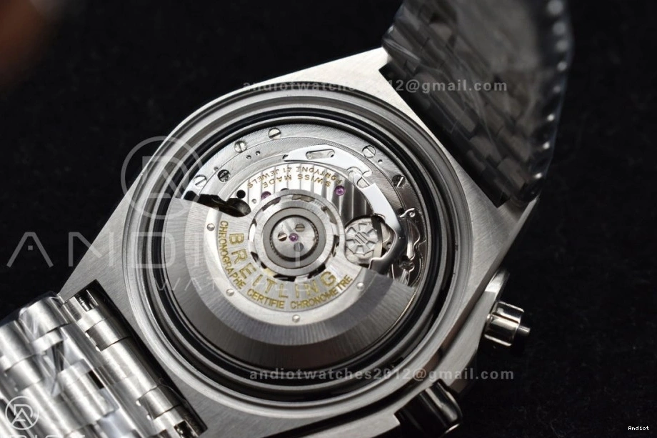 SS SS Edition 44mm Chronomat A7750 on Black 1:1 BLSF Dial B01 Best Bracelet 1112